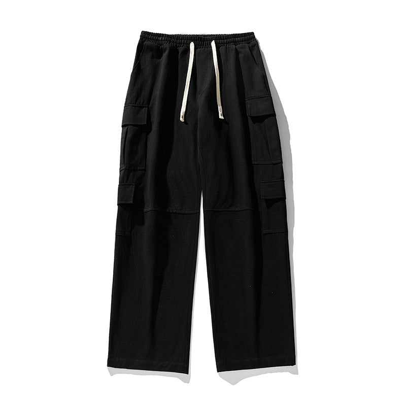 Multi-pocket Stitching Design Pleated Japanese Trousers – Stich